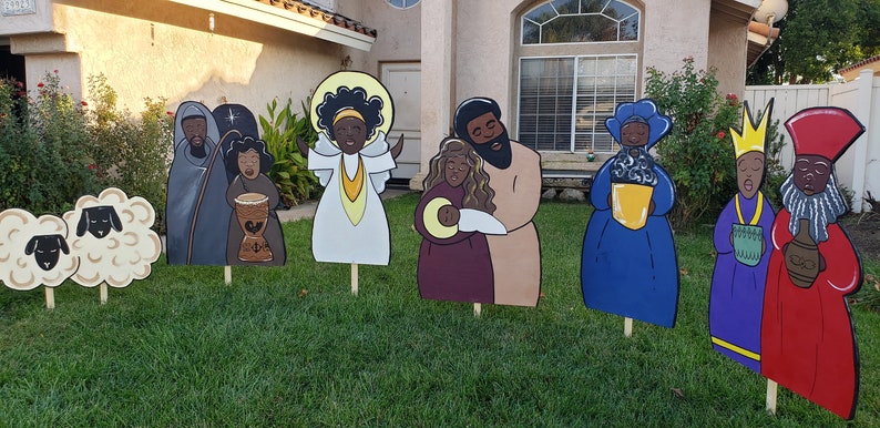 African American Nativity Scene